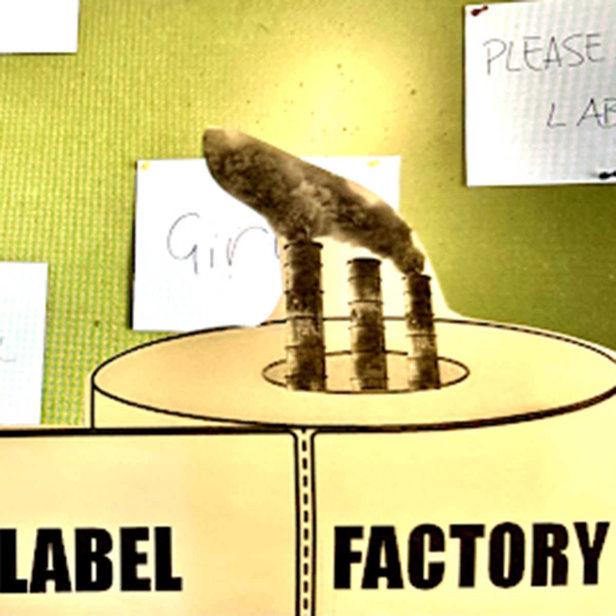 Label Factory by the white room - cover image